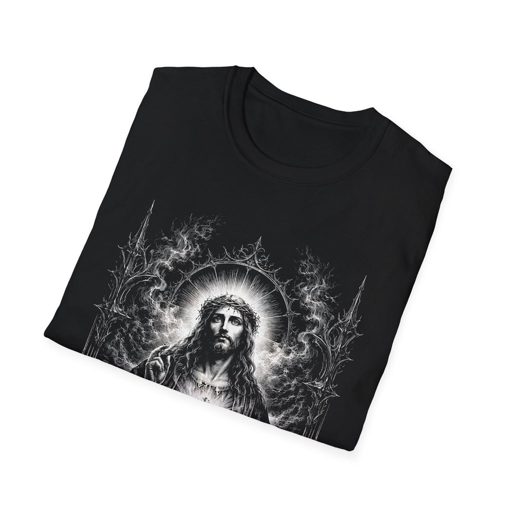 Jesus sacred heart radiant faith design for christian believers T-Shirt