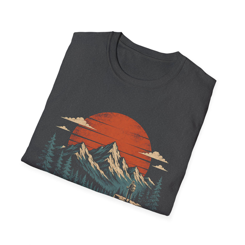 Guided By Grace Psalm 32 8 Christian Hiking Mountain Bible Verse Faith Outdoors T-Shirt