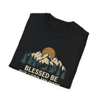 Blessed Be The Lord My Rock Who Trains My Hands For War And My Fingers For Battle Psalm 144 1 Christian Warrior Verse T-Shirt