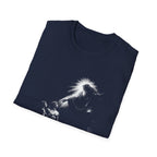 Creation of adam and eve with god in eden spiritual christian biblical scene T-Shirt