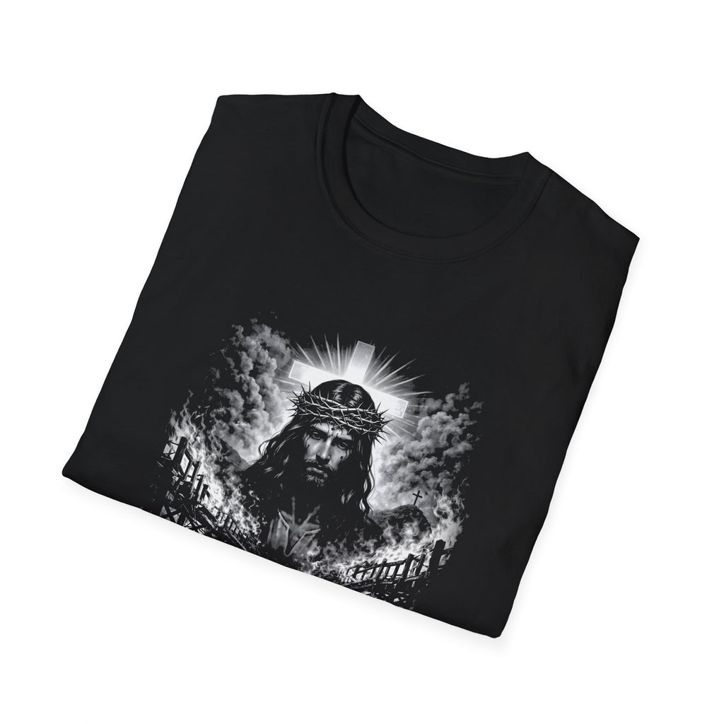 May the bridges i burn light my way jesus cross bible compass christian faith T-Shirt