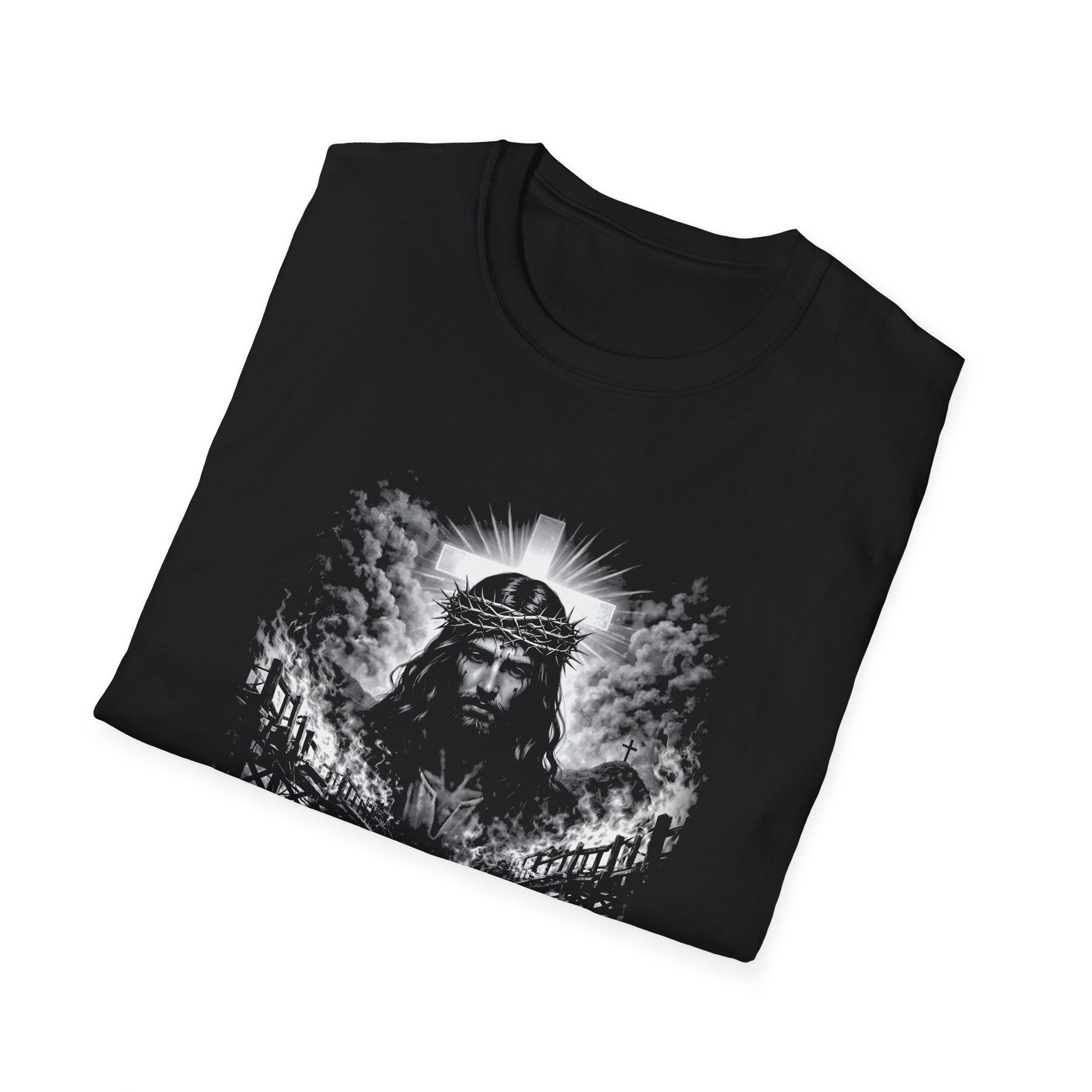 May the bridges i burn light my way jesus cross bible compass christian faith T-Shirt