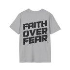 Faith over fear christian motivational bible verse encouragement T-Shirt
