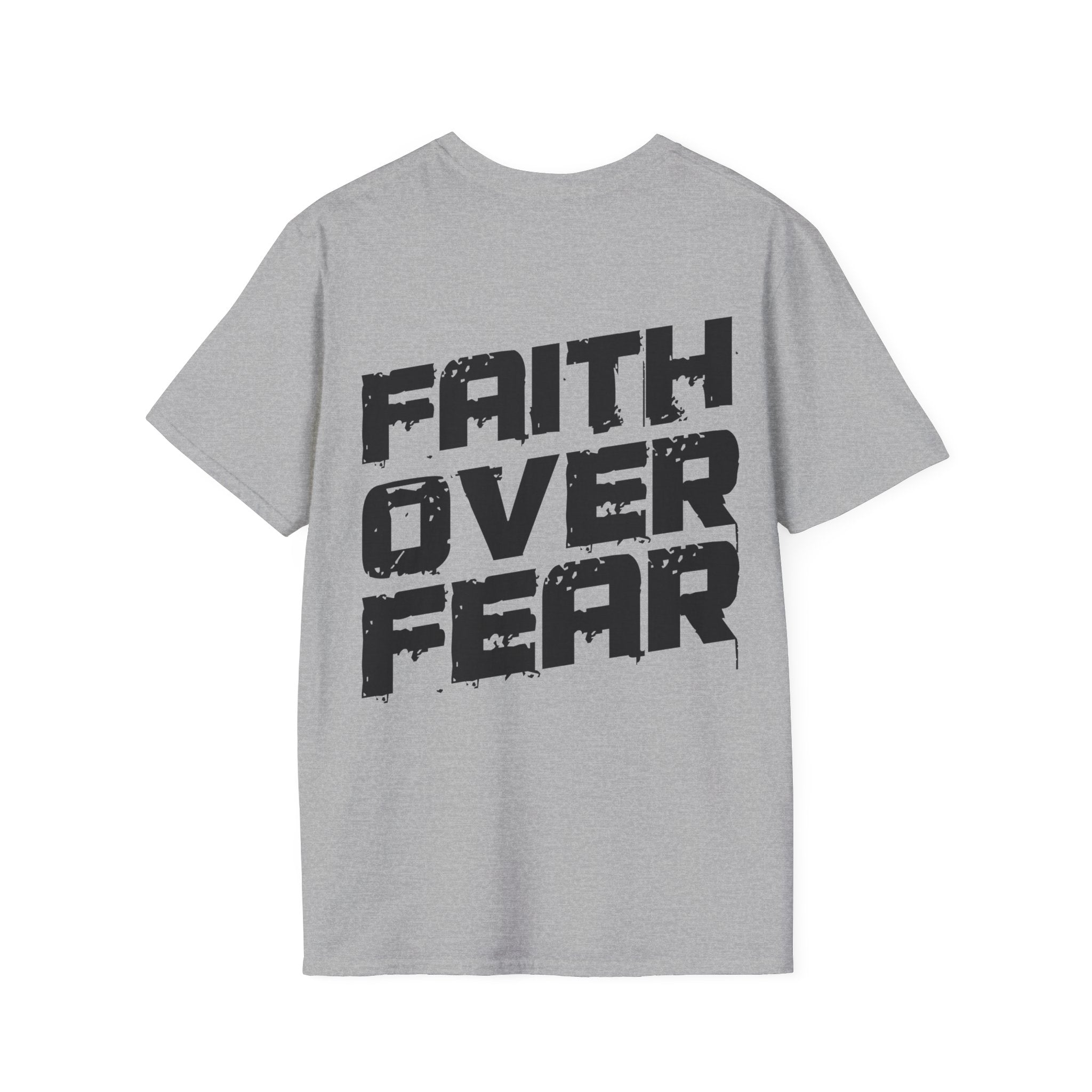Faith over fear christian motivational bible verse encouragement T-Shirt