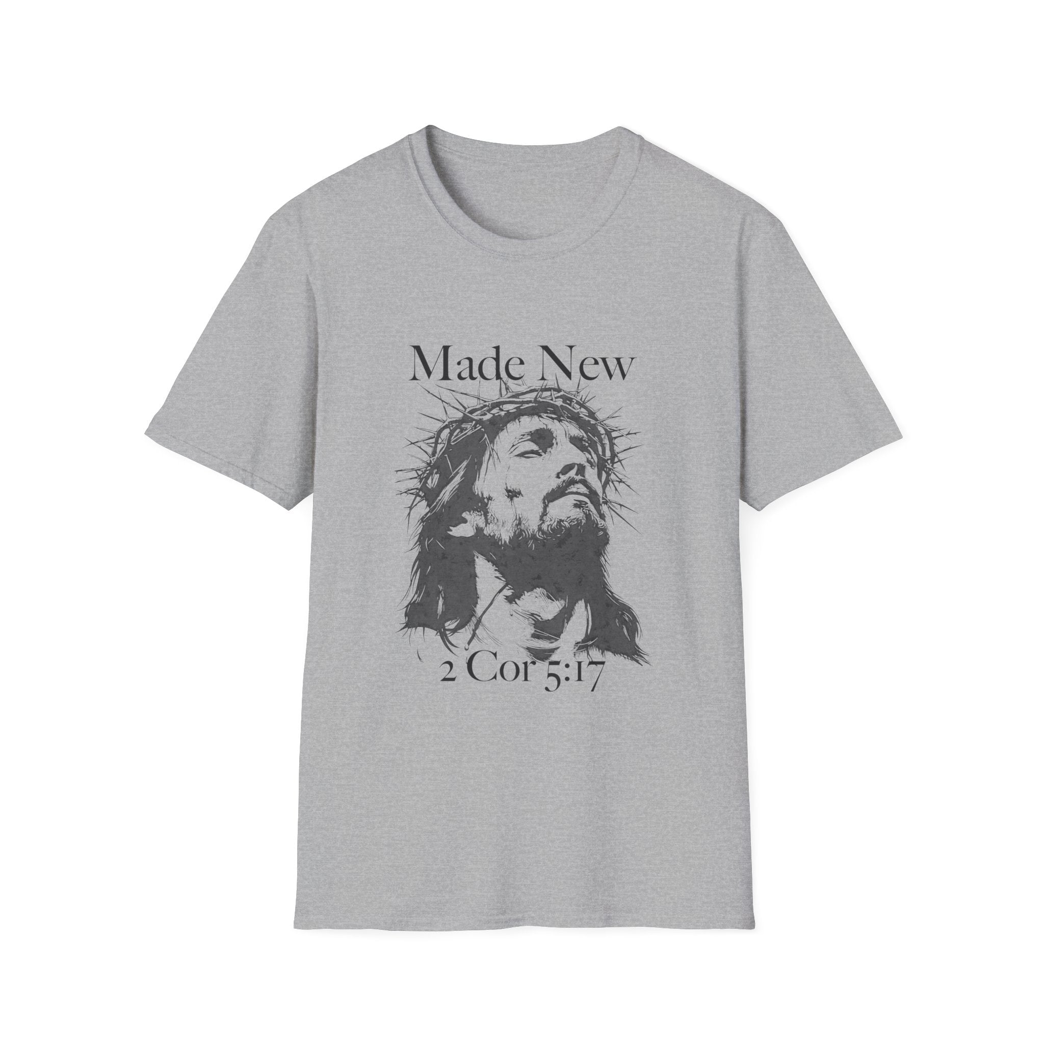 Made new 2 cor 5 17 vintage 90s washout christian jesus T-Shirt