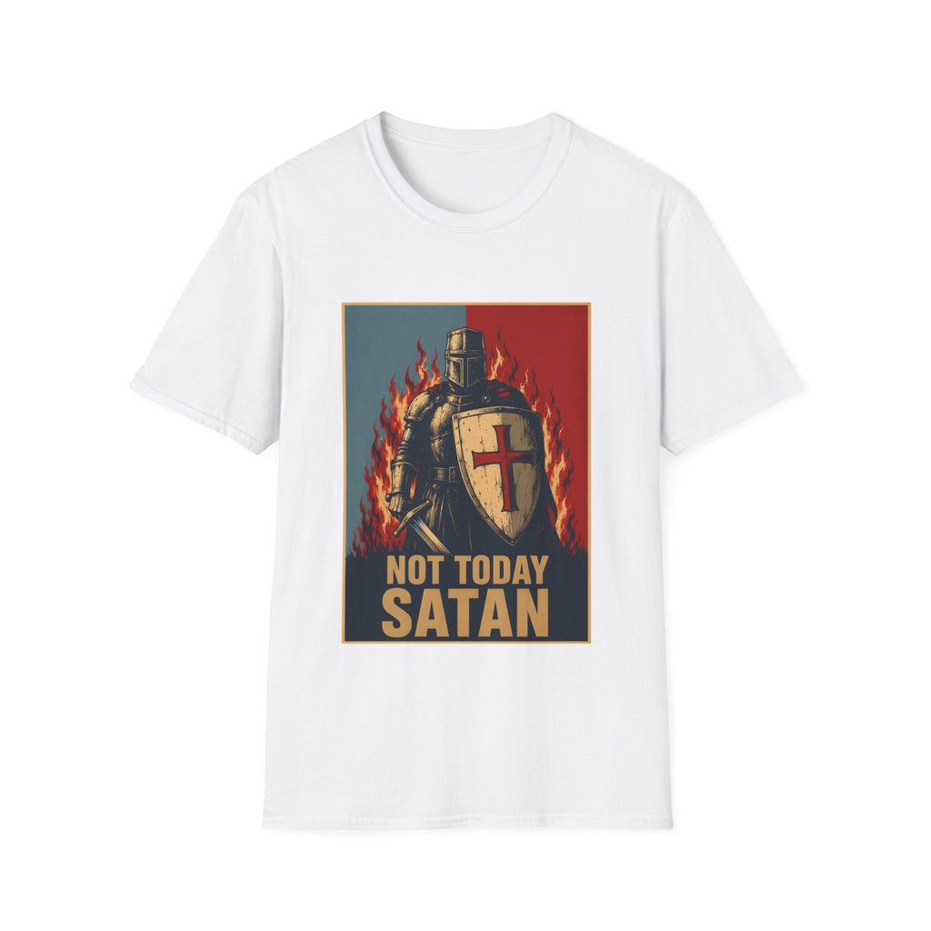 Not Today Satan Templar T-Shirt