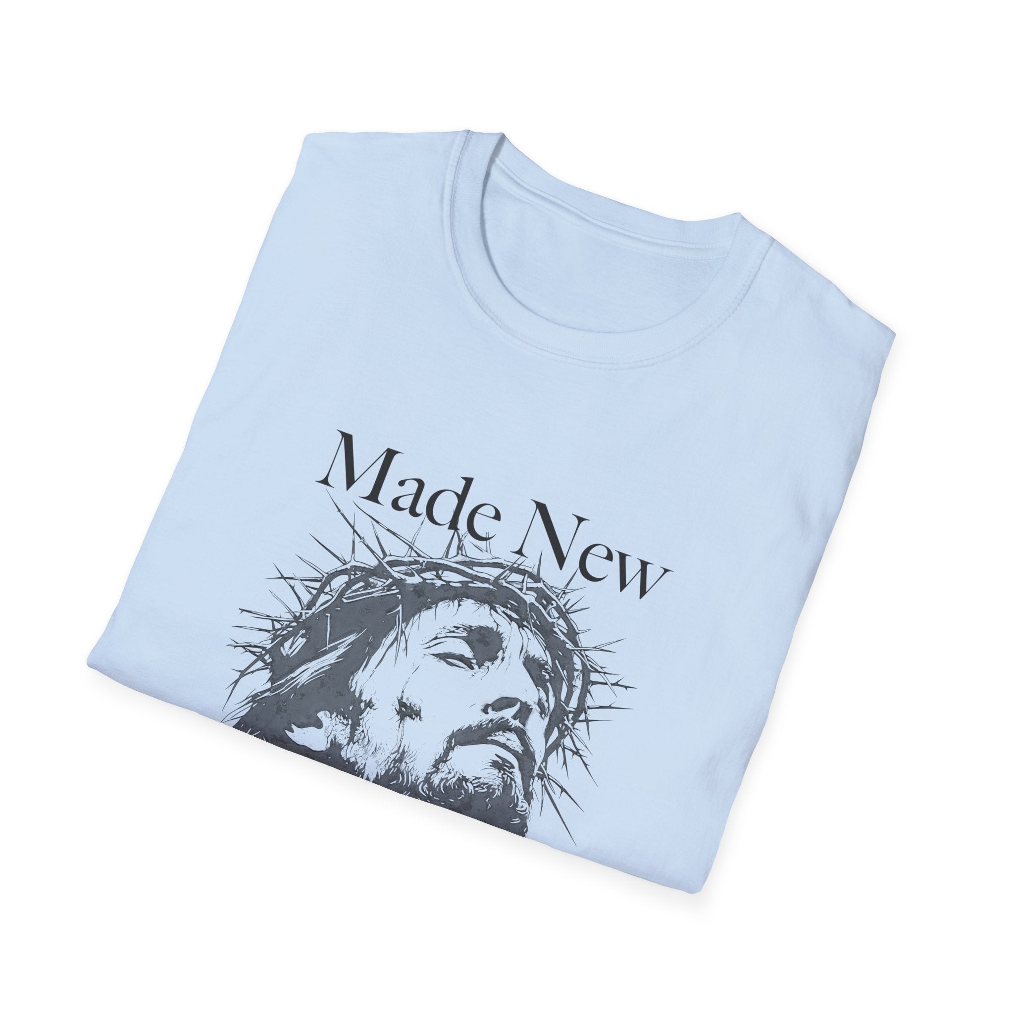 Made new 2 cor 5 17 vintage 90s washout christian jesus T-Shirt