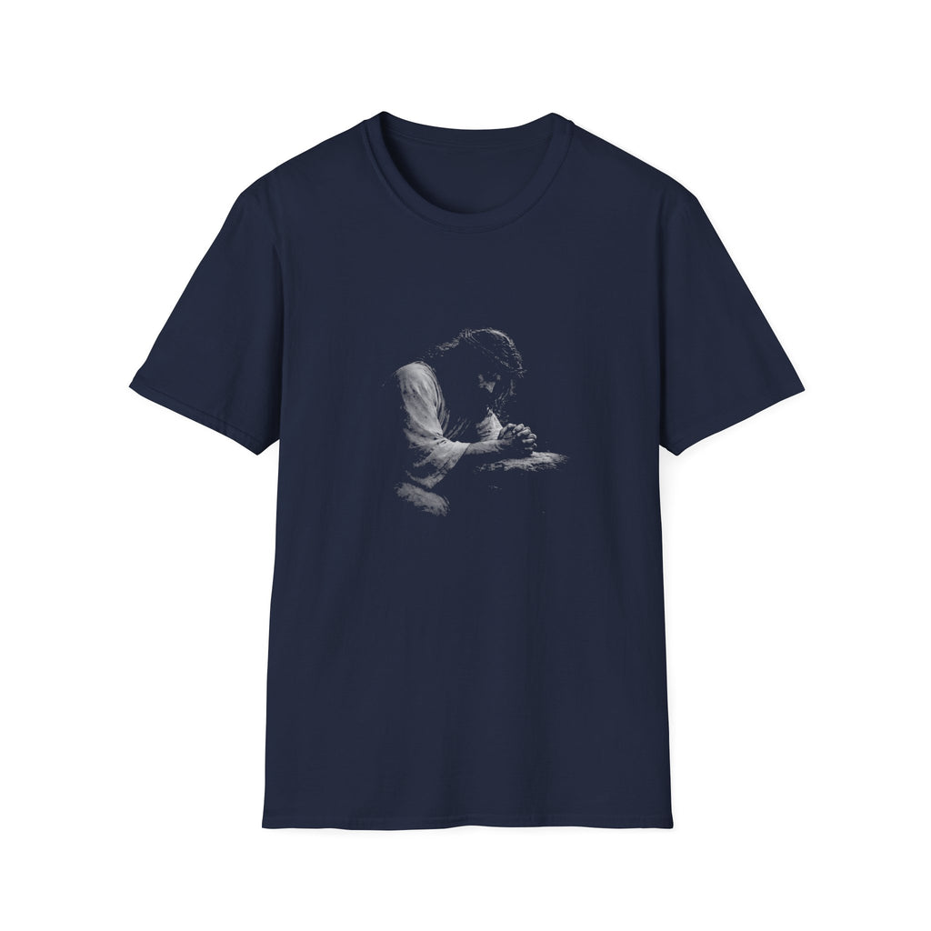 Jesus Praying In Gethsemane Christian Prayer Faith Hope Spiritual Inspiration T-Shirt