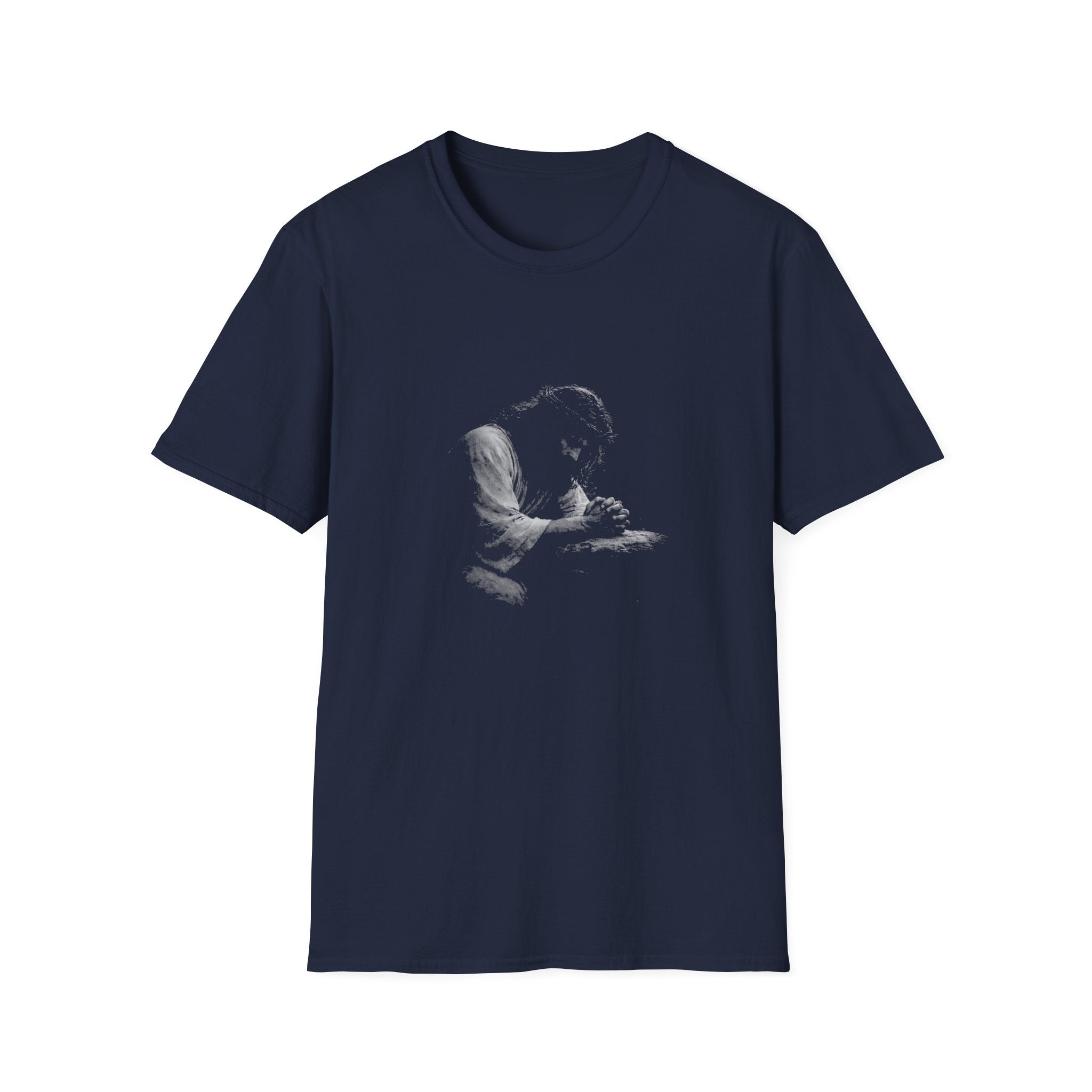 Jesus Praying In Gethsemane Christian Prayer Faith Hope Spiritual Inspiration T-Shirt