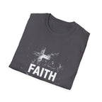 Faith Over Fear Cross Christian Faith Fear Encouragement For Believers And Church Youth T-Shirt