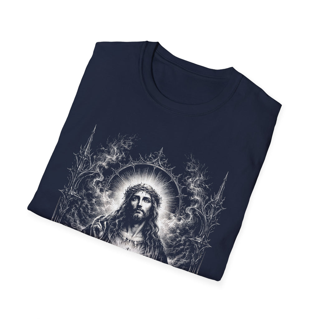 Jesus sacred heart radiant faith design for christian believers T-Shirt