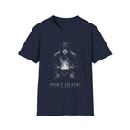 Spirit Of Fire Acts 2 3 Jesus With Holy Spirit Flame Christian Faith Artwork T-Shirt