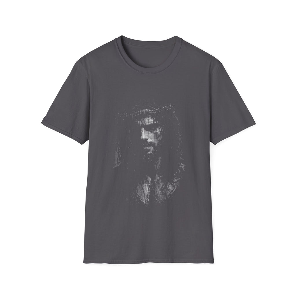 Jesus christ crown of thorns suffering savior passion of christ christian faith easter good friday T-Shirt