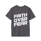 Faith over fear christian motivational bible verse encouragement T-Shirt