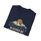 Blessed Be The Lord My Rock Who Trains My Hands For War And My Fingers For Battle Psalm 144 1 Christian Warrior Verse T-Shirt