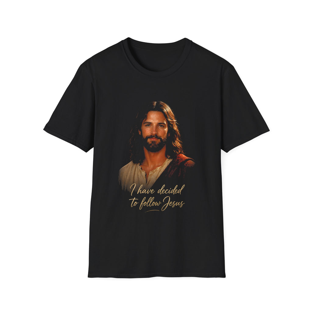 I have decided to follow jesus christian faith statement of faith for believers and disciples of christ T-Shirt