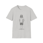 Urban jesus sunglasses crown of thorns barefoot relaxed christian street style youth aesthetic T-Shirt