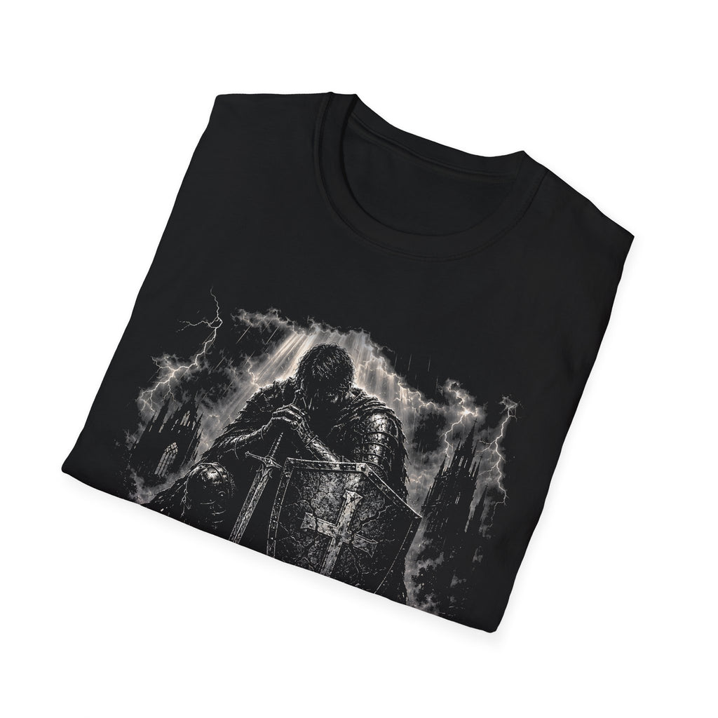 Stand Firm Ephesians 6 13 Christian Knight Armor Of God Spiritual Warfare Faith Courage T-Shirt