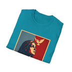 Grace Over Fear Christian Faith Inspirational Dove Woman Religious Hope T-Shirt