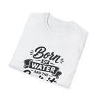 Born of water and the spirit christian baptism faith born again bible verse john 3 5 spiritual rebirth T-Shirt