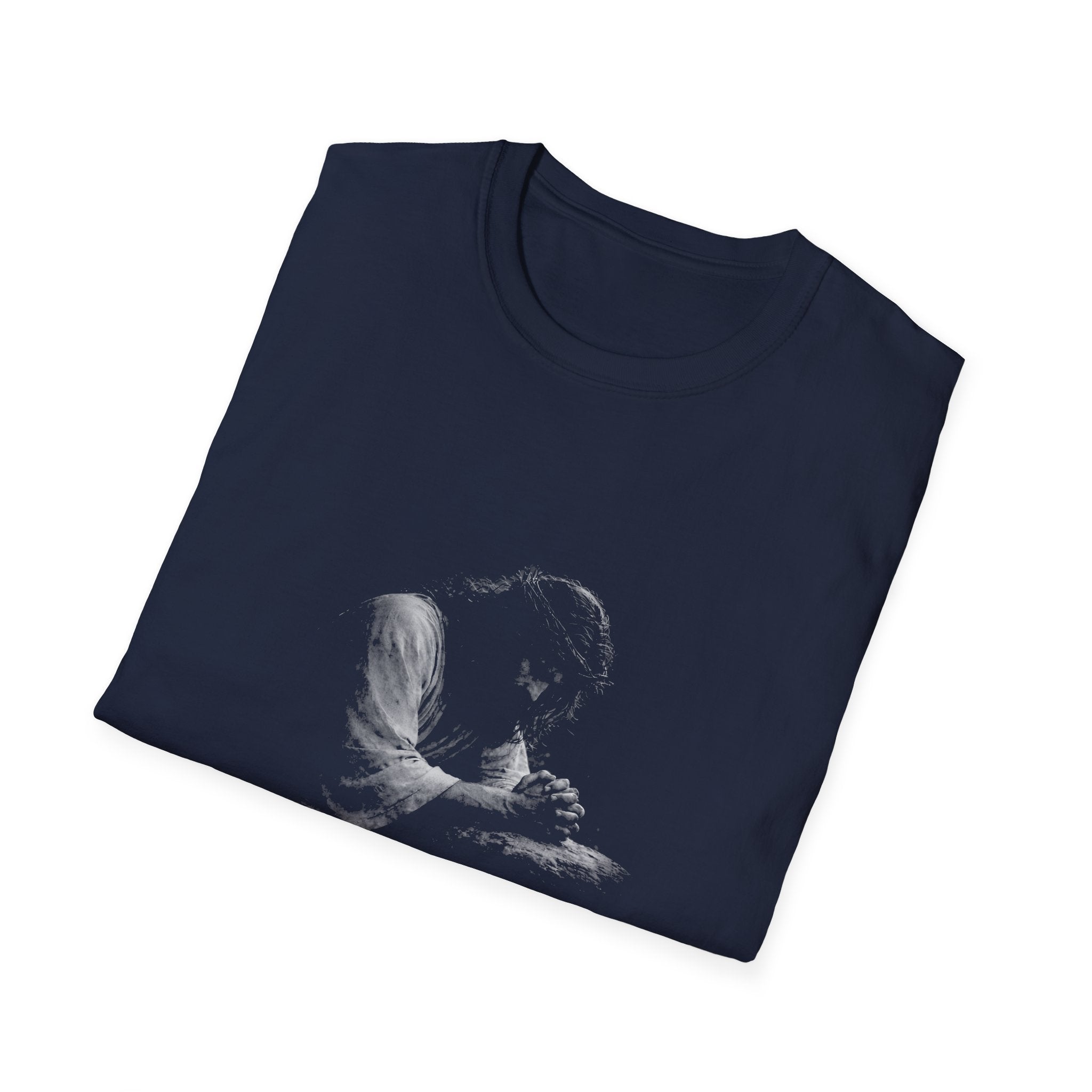 Jesus Praying In Gethsemane Christian Prayer Faith Hope Spiritual Inspiration T-Shirt