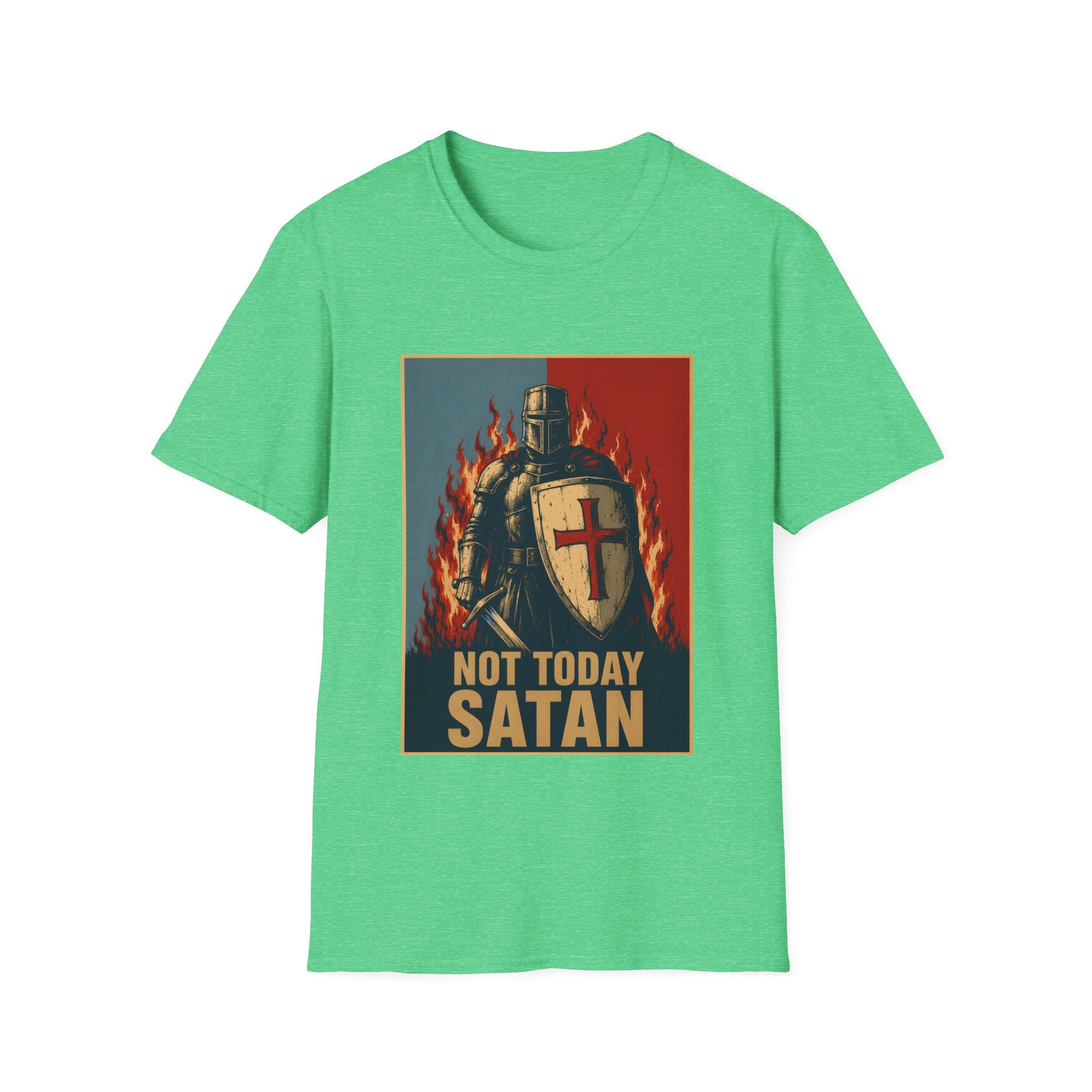 Not Today Satan Templar T-Shirt