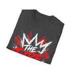 The Fire Remains Crown Graffiti Motivation For Athletes Gamers Rock And Metal Fans T-Shirt