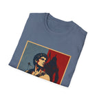 He Is Greater Than The Highs And Lows Christian David And Goliath Warrior Faith Inspirational T-Shirt