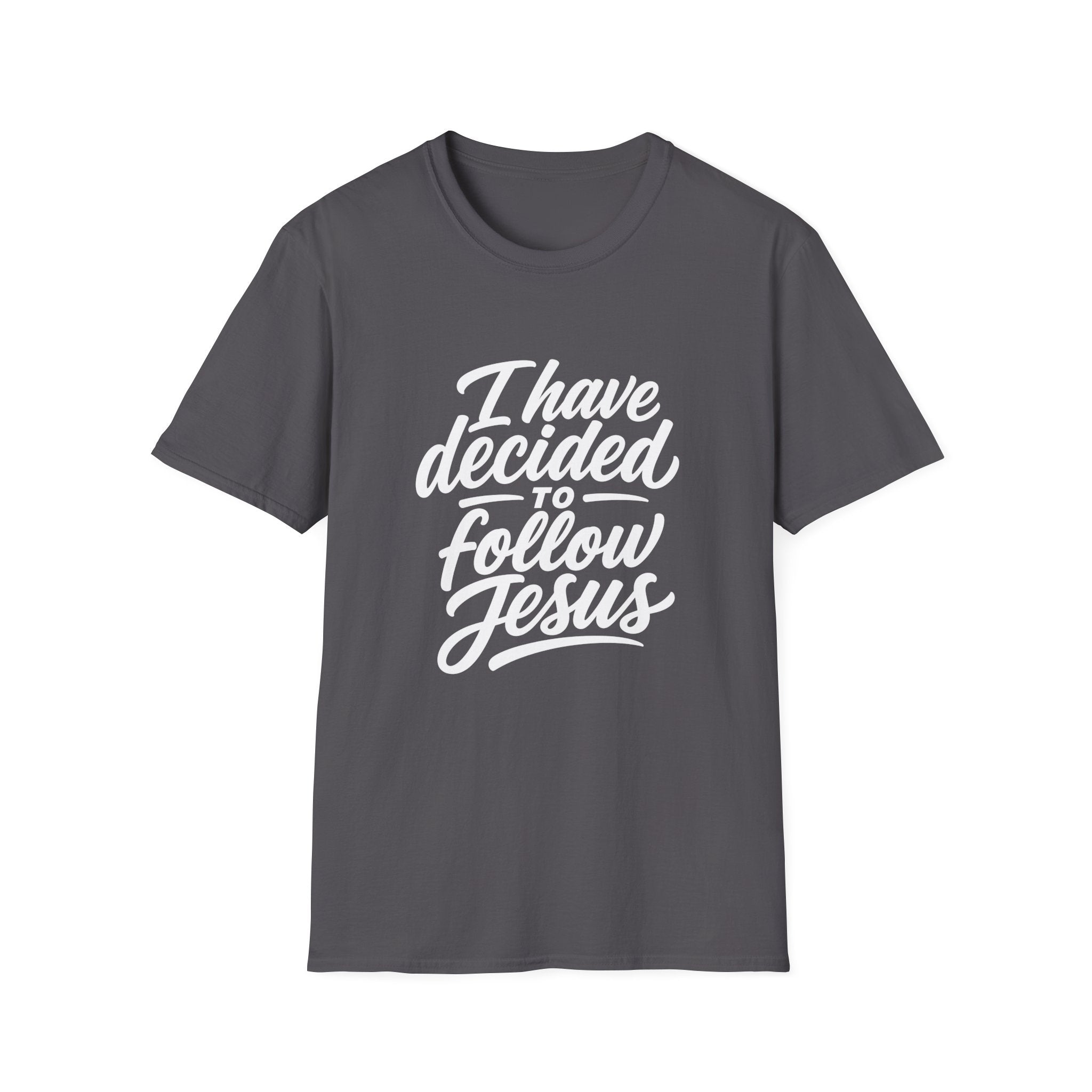 I have decided to follow jesus christian faith statement for believers and new converts T-Shirt