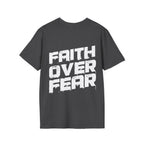 Faith over fear christian motivational bible verse encouragement T-Shirt