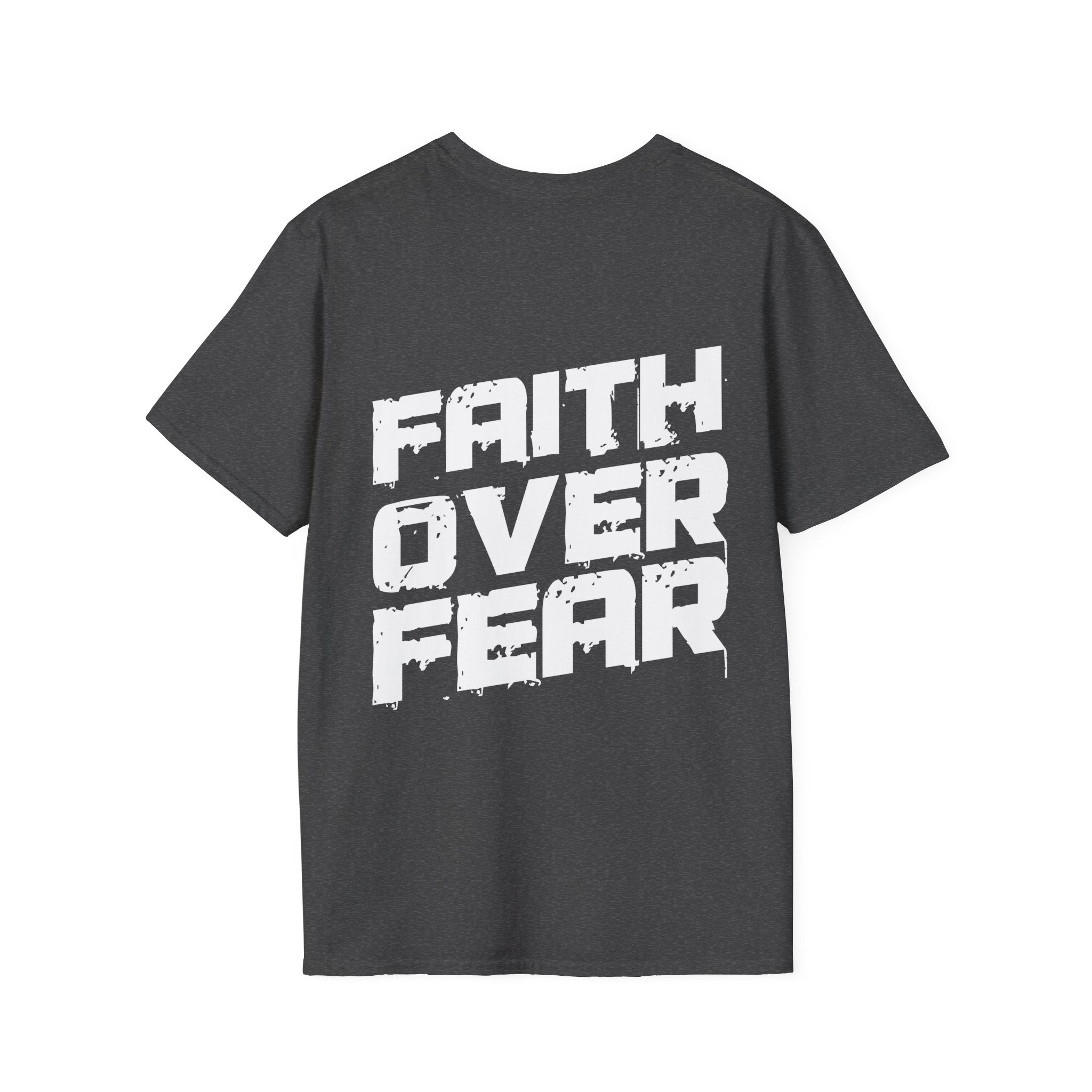 Faith over fear christian motivational bible verse encouragement T-Shirt