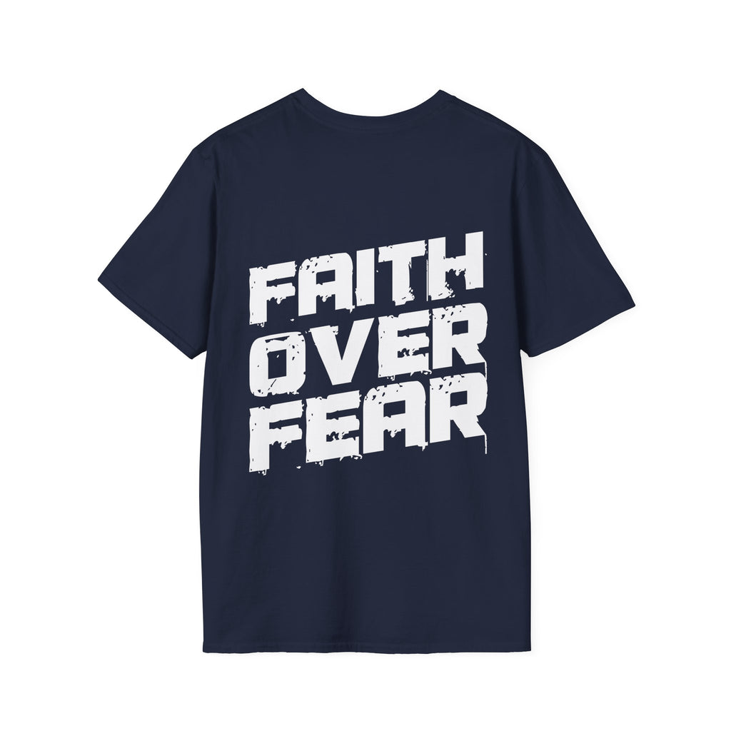 Faith over fear christian motivational bible verse encouragement T-Shirt