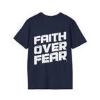 Faith over fear christian motivational bible verse encouragement T-Shirt