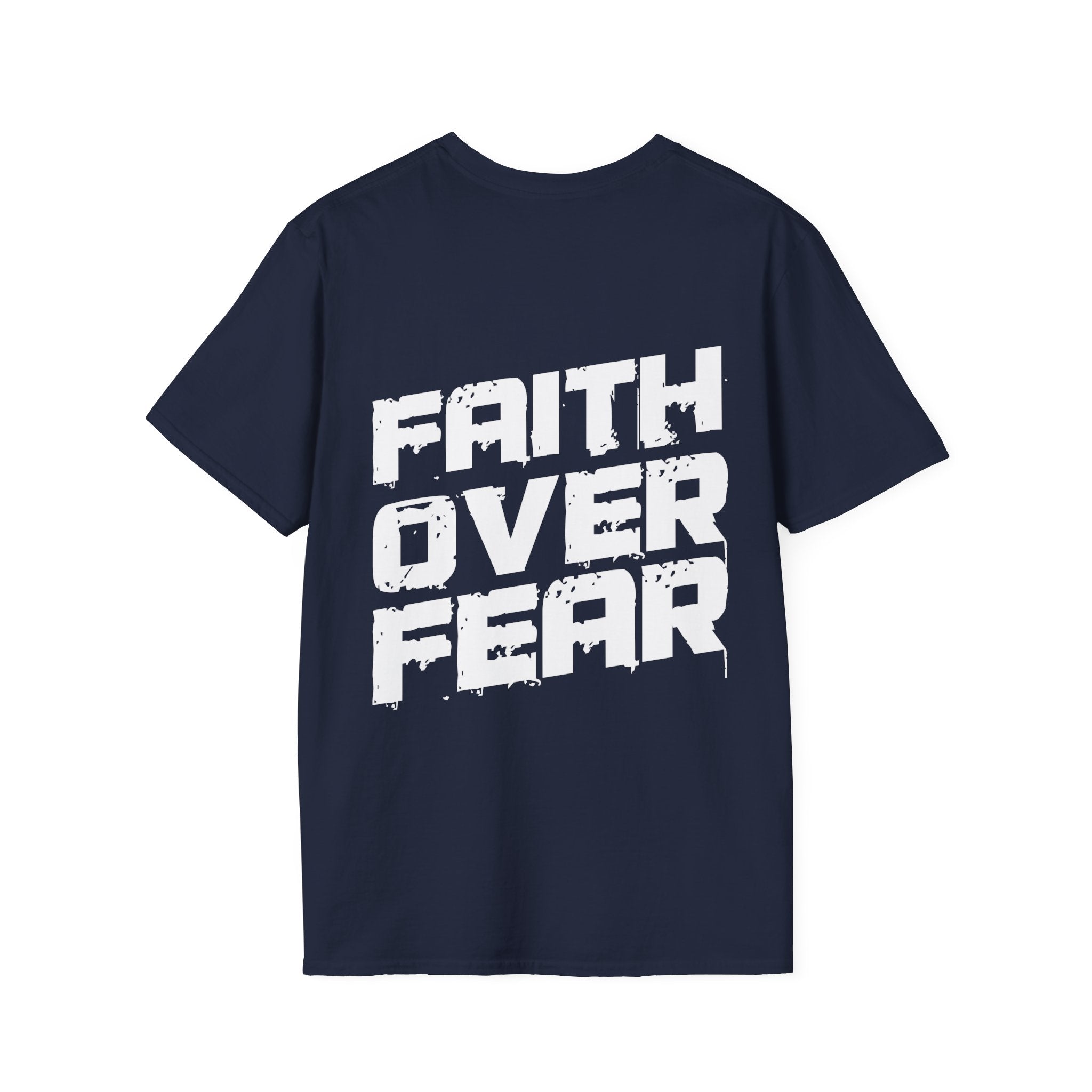 Faith over fear christian motivational bible verse encouragement T-Shirt