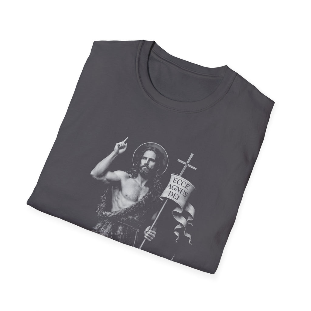 ECCE AGNUS DEI john the baptist christian faith T-Shirt