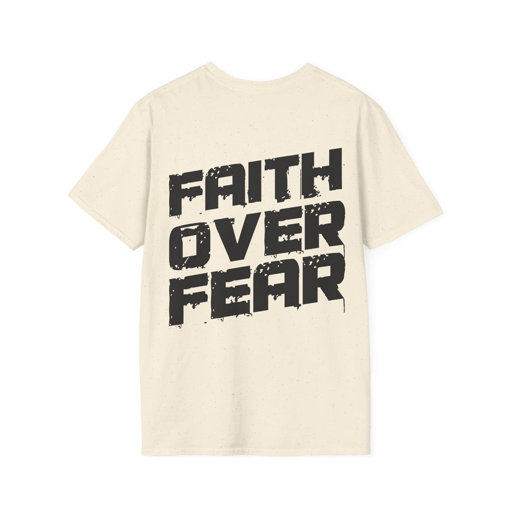 Faith over fear christian motivational bible verse encouragement T-Shirt