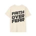 Faith over fear christian motivational bible verse encouragement T-Shirt