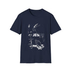 Jesus jesus faith passion cross prayer crown of thorns rosary crucifix christian devotion T-Shirt