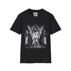 Endure In Silence Fallen Gothic Angel In Ruined Cathedral  Aesthetic For Metal And Horror Fans T-Shirt