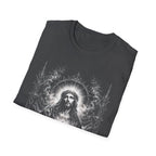 Jesus sacred heart radiant faith design for christian believers T-Shirt