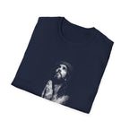 Jesus Christ Praying Crown Of Thorns Christian Faith Easter Good Friday Salvation Art T-Shirt