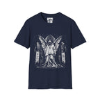 Endure In Silence Fallen Gothic Angel In Ruined Cathedral  Aesthetic For Metal And Horror Fans T-Shirt