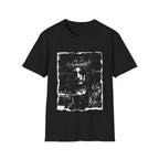 Crown of thorns gothic rock messiah dark grunge portrait alternative metal T-Shirt