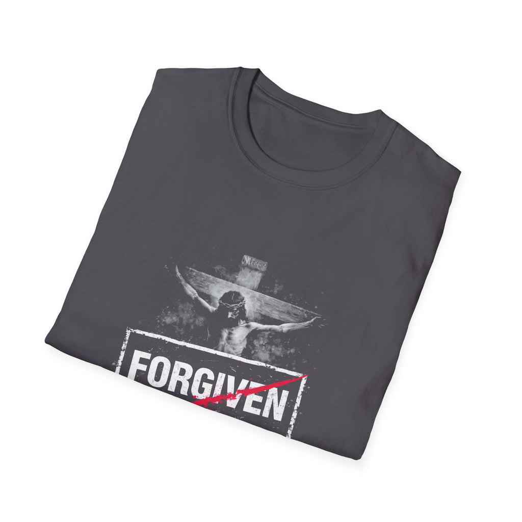 Forgiven jesus on the cross paid in full romans 5 8 christian faith easter salvation reminder T-Shirt