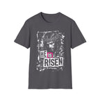 He is risen christian easter resurrection jesus crown of thorns T-Shirt