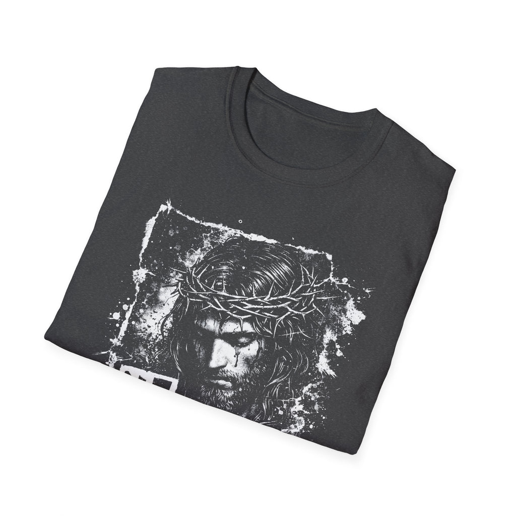 He is risen christian easter resurrection jesus crown of thorns T-Shirt