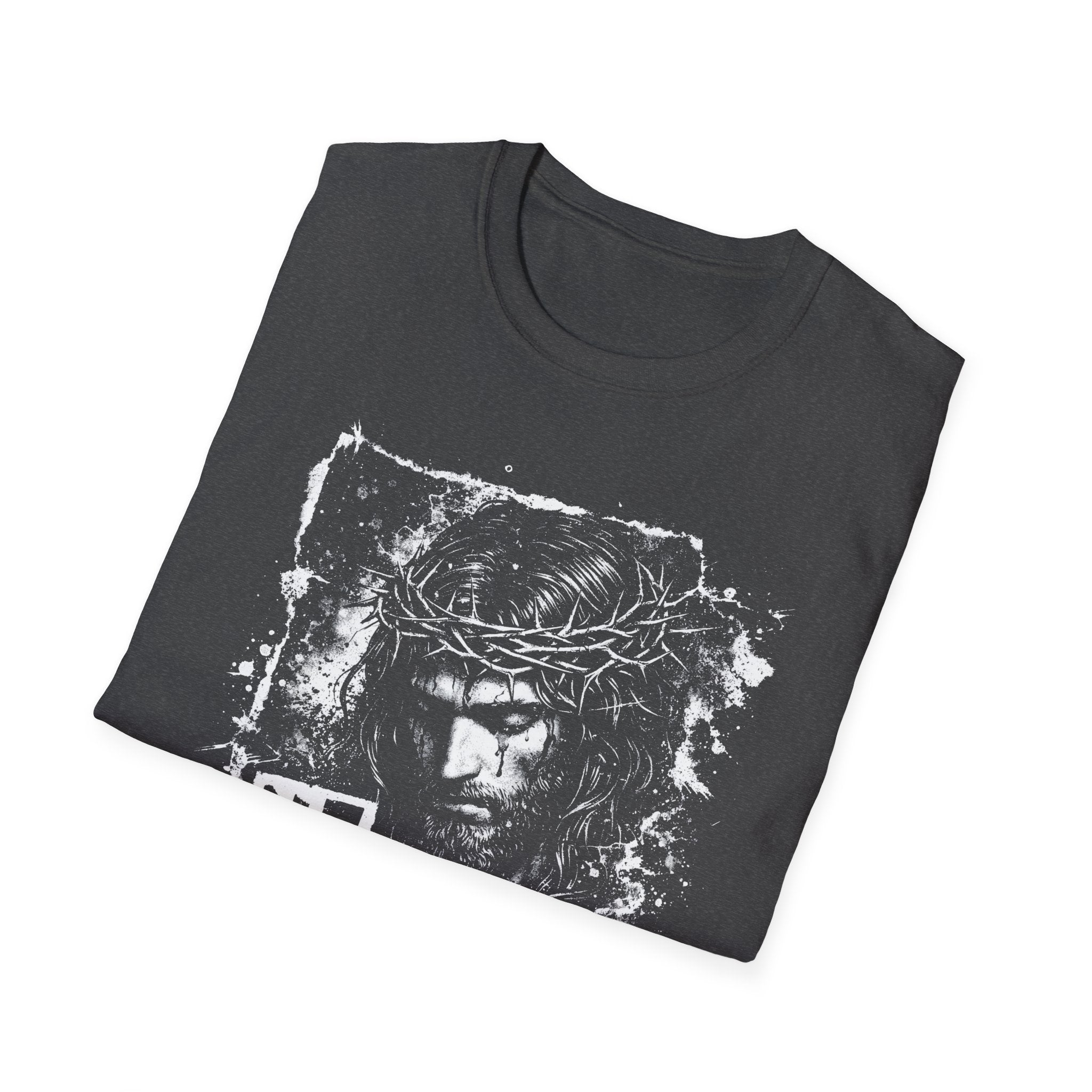 He is risen christian easter resurrection jesus crown of thorns T-Shirt