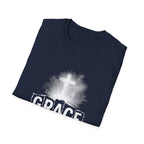 Grace by grace alone ephesians 2 8 cross christian faith T-Shirt