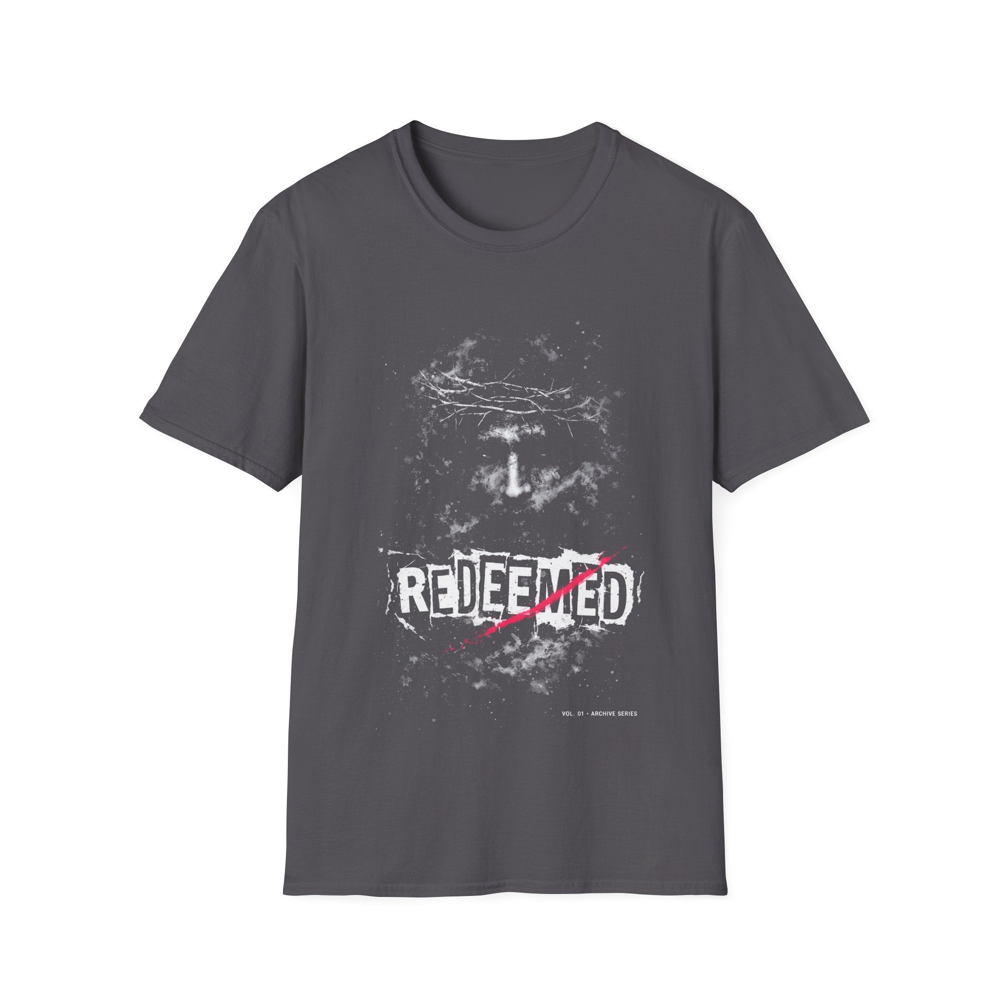 Redeemed jesus crown of thorns christian faith easter resurrection salvation T-Shirt