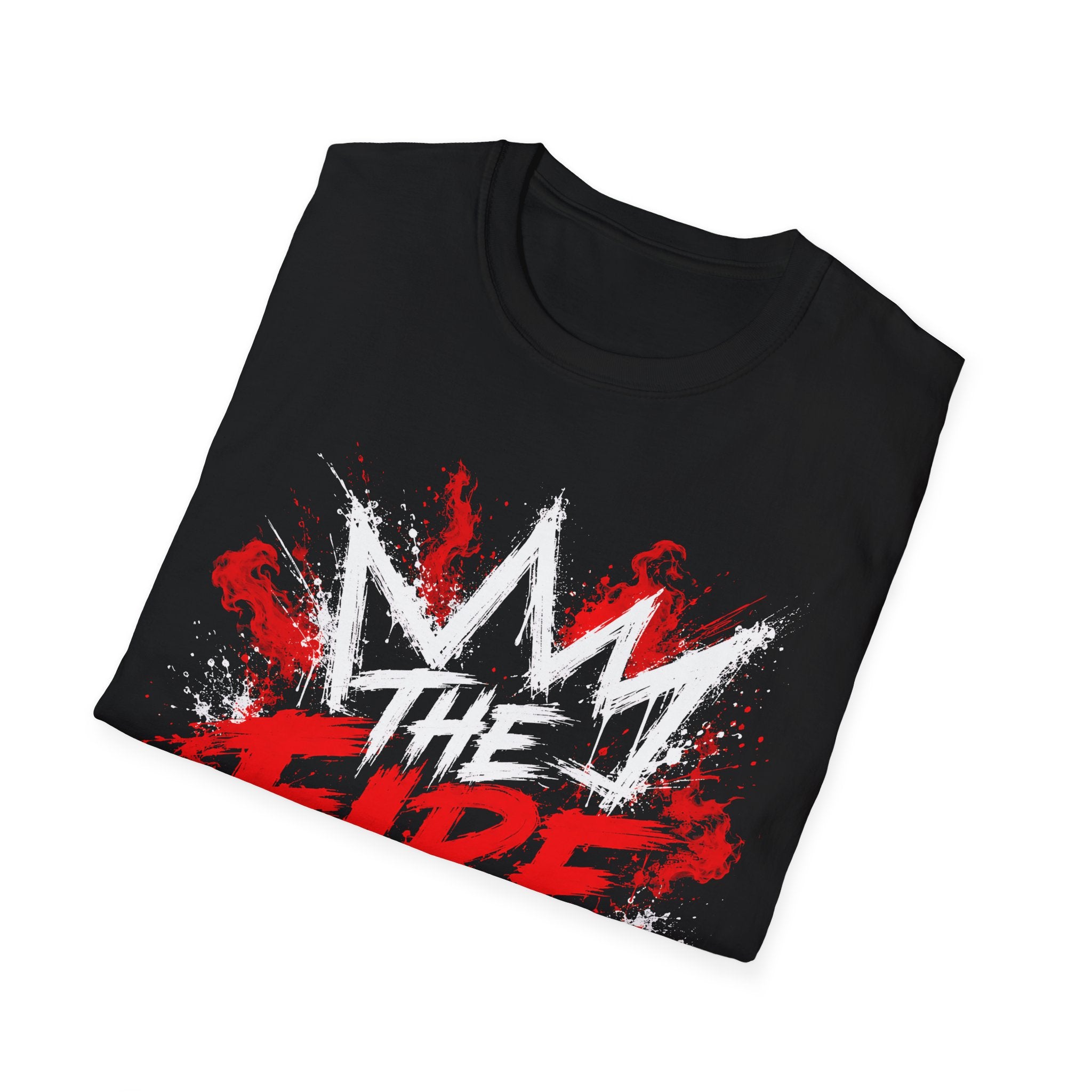 The Fire Remains Crown Graffiti Motivation For Athletes Gamers Rock And Metal Fans T-Shirt